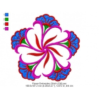 Flower Embroidery Stitch 134
